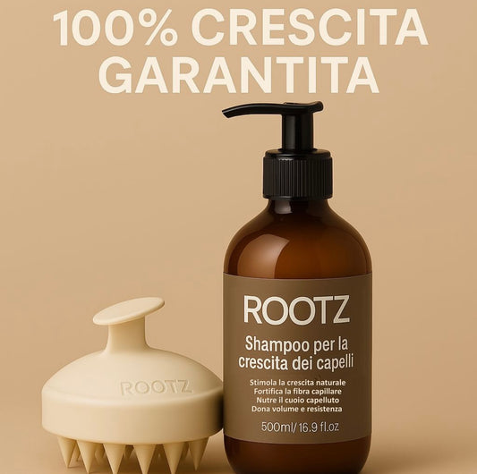 ROOTZ – Crescita Naturale Veloce & Capelli Più Folti